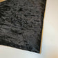 Premium Quality Marble Crushed Velvet Medium Weight Stretch Fabric Material 58" (Black)