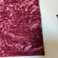 Premium Quality Marble Crushed Velvet Medium Weight Stretch Fabric Material 58" (Plum)