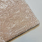 Premium Quality Marble Crushed Velvet Medium Weight Stretch Fabric Material 58" (Nude)