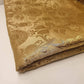 Ornamental Floral Gold Metallic Print Indian Banarasi Brocade Fabric (Gold)