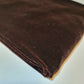 Brown Luxury Micro 9000 Three Crown Triple Velvet Material Dress Craft 44” Fabric By The Meter