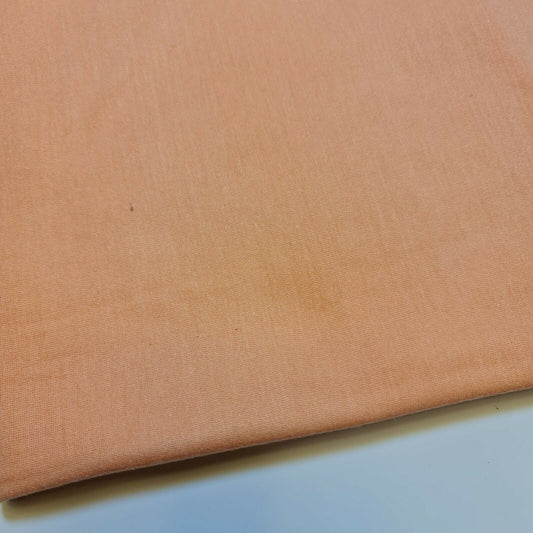 Viskose-Jersey-Stoff, 4-Wege-Stretch, Polyester-Elasthan-Mischgewebe, Kleiderstoff, 58" (Dunkelpfirsich)
