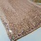 Sequin Fabric Sparkly Shiny Bling Dress Craft Drape Table Cloth Material 50" (Light Gold)