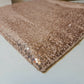 Sequin Fabric Sparkly Shiny Bling Dress Craft Drape Table Cloth Material 50" (Light Gold)