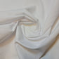 Plain Polycotton Fabric Sheeting Dress Craft Material 50 Colours 112CM (White)