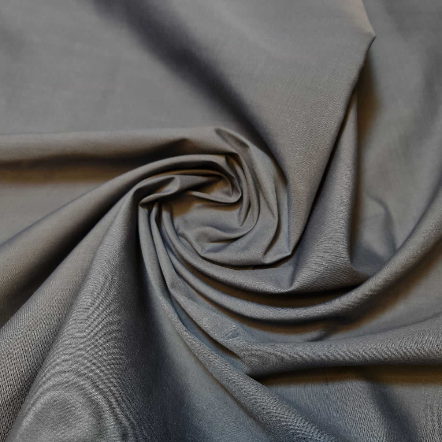 Plain Polycotton Fabric Sheeting Dress Craft Material 50 Colours 112CM (Marl Grey)