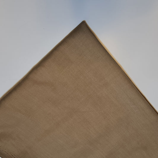 Unifarbener Polycotton-Stoff, Planenstoff, Kleiderbastelmaterial, 50 Farben, 112 cm (Khaki)