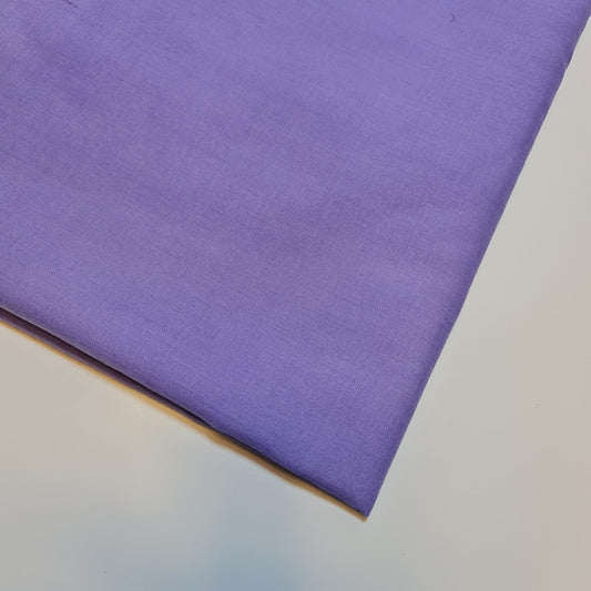 Plain Polycotton Fabric Sheeting Dress Craft Material 50 Colours 112CM (Mauve)