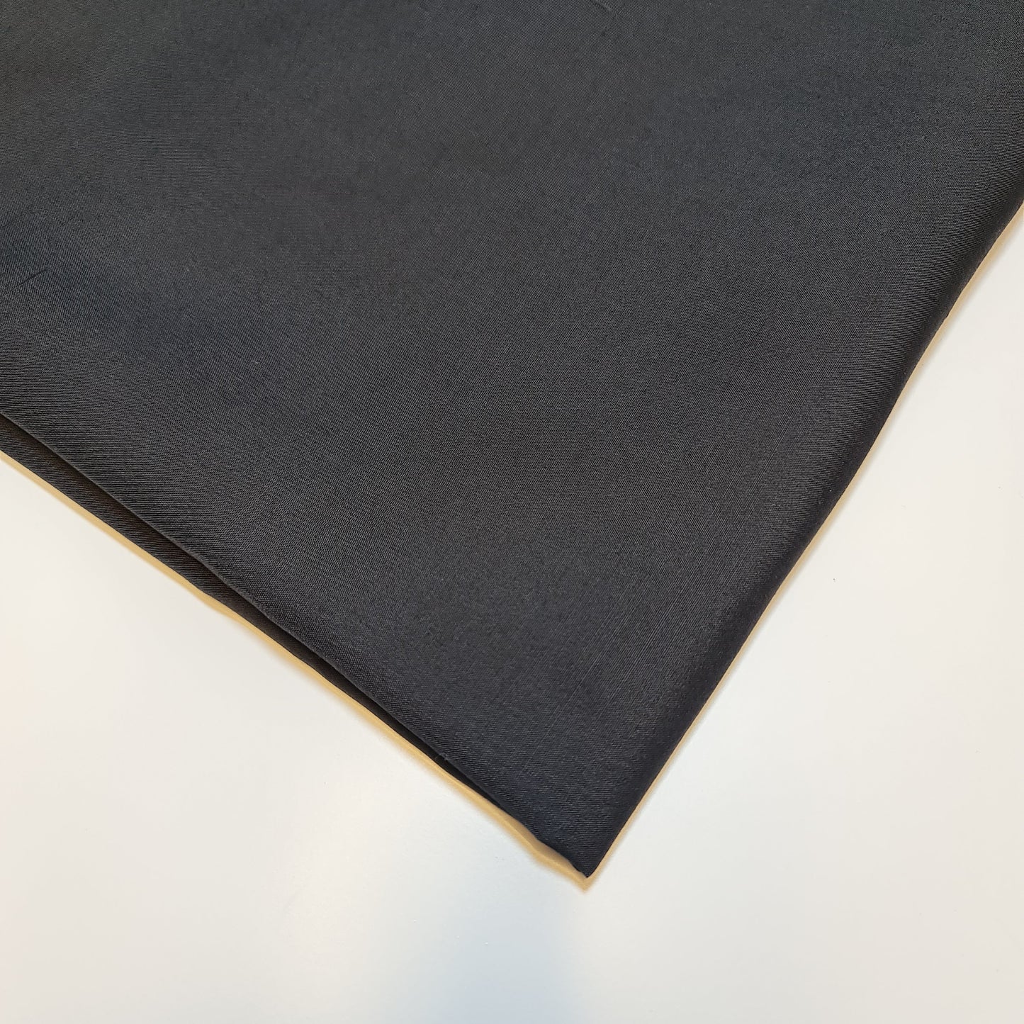 Plain Polycotton Fabric Sheeting Dress Craft Material 50 Colours 112CM (Black)