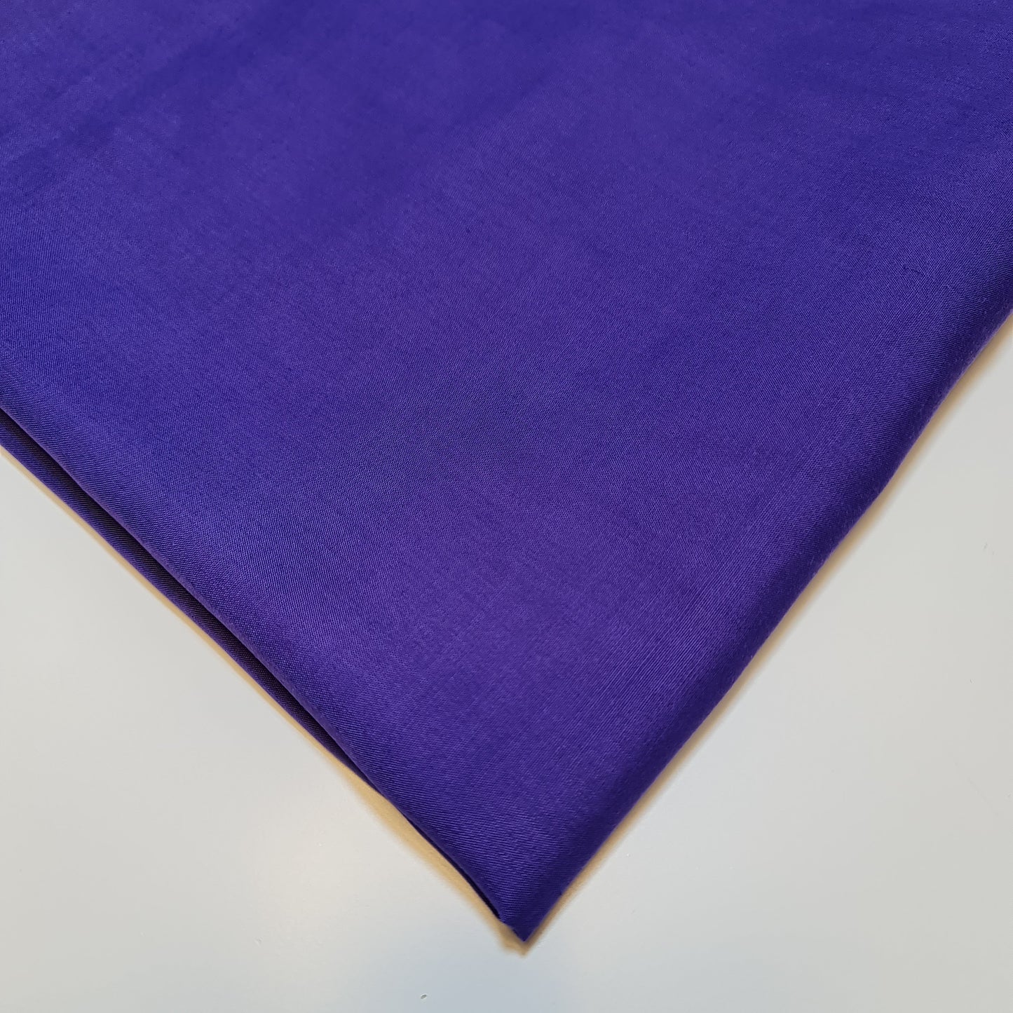 Plain Polycotton Fabric Sheeting Dress Craft Material 50 Colours 112CM (Purple)