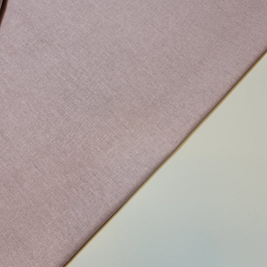 Muave, weicher Khadi-Baumwoll-Viskose-Stoff in Leinenoptik, Kleiderstoff, 15 Farben, 132 cm breit, Meterware