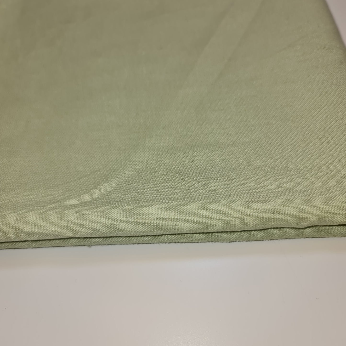 Light olive Soft Linen Look Khadi Cotton Viscose Fabric Dress Material 15 Colours 52" wide by the Meter