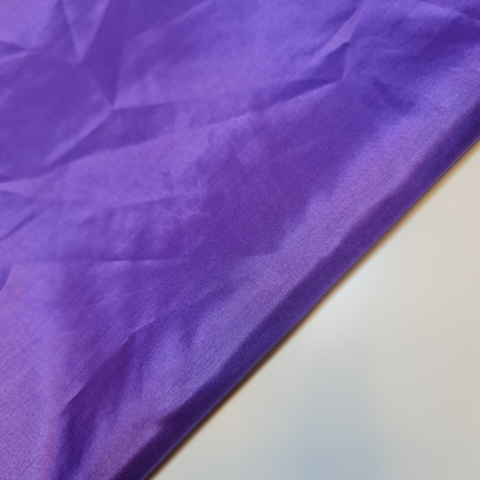 Purple Habotai Polyester Silk Lining Fabric 150cm Wide Soft Lightweight Dress Lining Material by the Metre