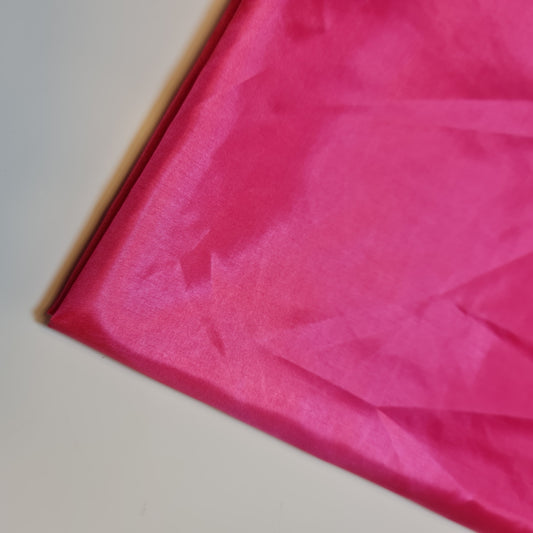 Pink Habotai Polyester Silk Lining Fabric 150cm Wide Soft Lightweight Dress Lining Material by the Metre