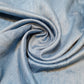 Plain Poly Faux Dupion Raw Silk Satin Finish Dress Craft Patchwork Fabric 44" (Kingfisher)