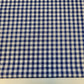 Polycotton Fabric 1/4" Gingham Check Material Dress Craft Uniform Checked 112cm (Royal Blue)