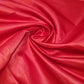 Red Dull Duchess Bridal Satin Fabric Bridal Dress Prom Craft Material Crepe Back By the Meter 58"