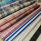 100% Cotton Soft Tartan Stripes Print Fabric Dress Craft Soft Fabric 58" Meter (Design -8)