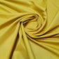 Polycotton Fabric Sheeting Mustard Ochre Dress Craft Material By Metre 58"AJ