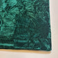 Premium Quality Marble Crushed Velvet Medium Weight Stretch Fabric Material 58" (Bottle Green)