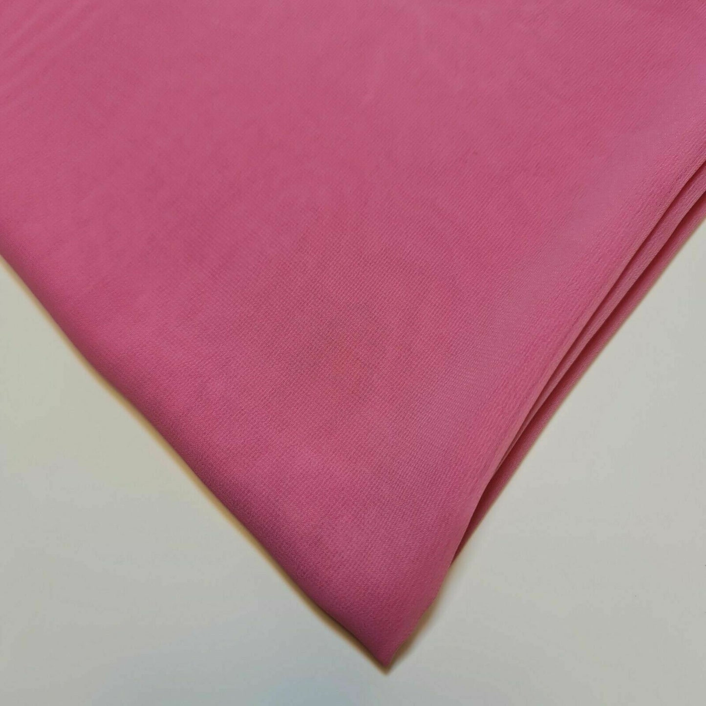 Plain Moss Crepe Fabric Premium Dyed Dress Drape Decor Craft Fabric By Meter 44" (Dust Pink)