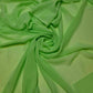 Plain Moss Crepe Fabric Premium Dyed Dress Drape Decor Craft Fabric By Meter 44" (Parrot Green)