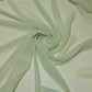 Plain Moss Crepe Fabric Premium Dyed Dress Drape Decor Craft Fabric By Meter 44" (Mint Green)