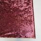 Plain Velvet Fabric Premium Frushed Stretch Dress Craft Wedding Material 60" (Muave)