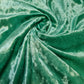 Plain Velvet Fabric Premium Frushed Stretch Dress Craft Wedding Material 60" (Mint)