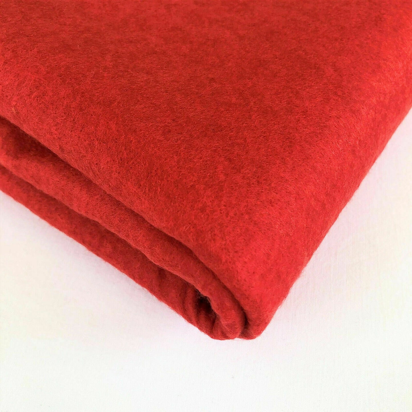 Craft Felt Fabric Acrylic Material Art Sewing Festive Decorations 150cm By Meter (Red)