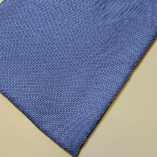 Weicher Viskose-Jacquard-Druck, Kleider-Bastelstoff, Meterware, 58" (Himmelblau)