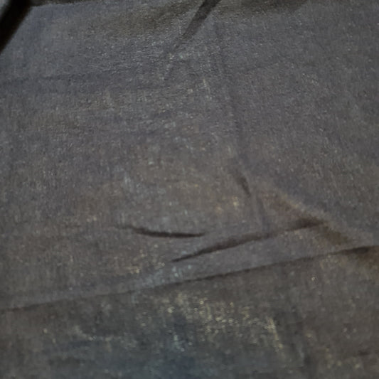 Dunkelmarineblauer weicher Khadi-Baumwoll-Viskose-Stoff in Leinenoptik, Kleiderstoff, 15 Farben, 132 cm breit, Meterware