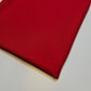 Red Soft Linen Look Khadi Cotton Viscose Fabric Dress Material 15 Colours 52" wide by the Meter