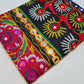 Cotton Indian Ethnic Mirror Embroidery Suzani Rangoli Boho Banjara Fabric 44" (Design 6)