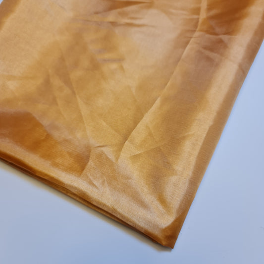 Mustard Habotai Silky Dress Lining Fabric Anti-Static Material 58" by the Metre