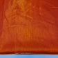 Plain Poly Faux Dupion Raw Silk Satin Finish Dress Craft Patchwork Fabric 44" (Orange)