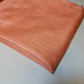 Plain Poly Faux Dupion Raw Silk Satin Finish Dress Craft Patchwork Fabric 44" (Salmon Pink)