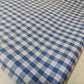 Polycotton Fabric 1/4" Gingham Check Material Dress Craft Uniform Checked 112cm (Pale Blue)