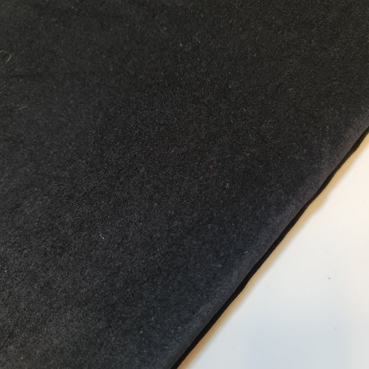 Black 100% Cotton Velvet Fabric – 44” Wide – Costume, Dress, Craft & Upholstery Material (By the Meter)
