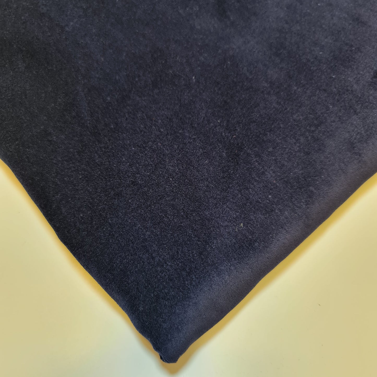 100% Cotton Velvet Fabric Costume Dress Craft Upholstery Material 44" (Navy)