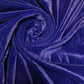 Royal Blue Luxury Micro 9000 Three Crown Triple Velvet Material Dress Craft 44” Fabric By The Meter