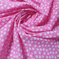 NEW Floral Ditsy Prints Polycotton Pink Craft Dress Fabric by The Metre 44"