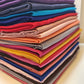 Poly Viscose/Cotton Plain Fabric Non Stretch Dress Craft Material 58" Meter (Cerise)