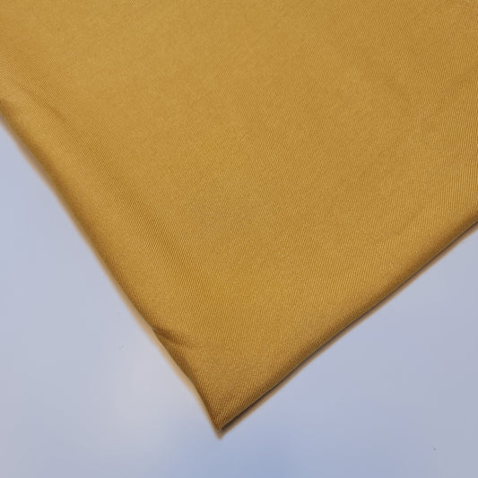 Poly Viskose/Baumwolle, einfarbig, nicht dehnbar, Material für Kleiderbasteleien, 147,3 cm (Meter) (Sonnenuntergangsorange)