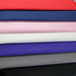 100% Cotton Plain Colours Woven Poplin Fabric Dress Material Crafts Quilting 58" (Red)