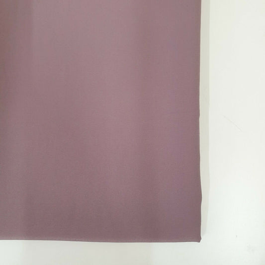 Koshibo Crepe 100% Polyester Soft Dress Drape Lining Fabric 44" By The Meter ST (Mauve)