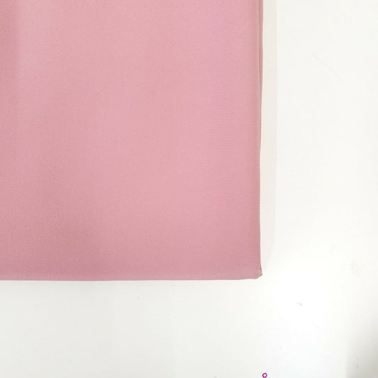 Koshibo Crepe, 100 % Polyester, weicher Kleider-Futterstoff, 111,8 cm, Meterware, ST (Lachs)