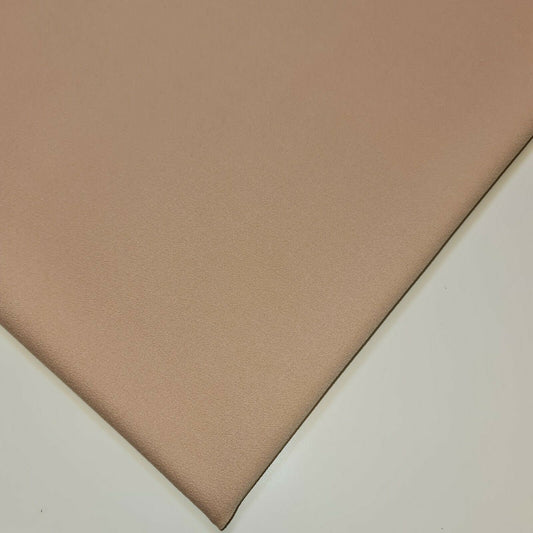 Scuba Crepe Fabric 4 way Stretch Elastane Jersey Spandex Dress Material 58" wide (Nude Pink)