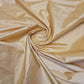 Luxurious Self Print Faux Silk Taffeta Dress Craft Cushion Curtain Fabric 58" (Gold)