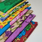 8 Stück 100 % Baumwolle Blumenstoff verschiedene vorgeschnittene 50 x 50 cm Fat Quarter Craft Quilting Patchwork Bundle